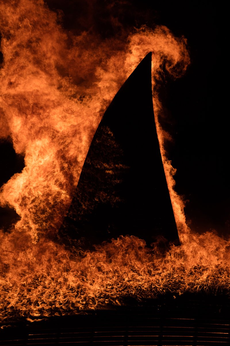 The Orca Project Burn. Piece by Erik More.