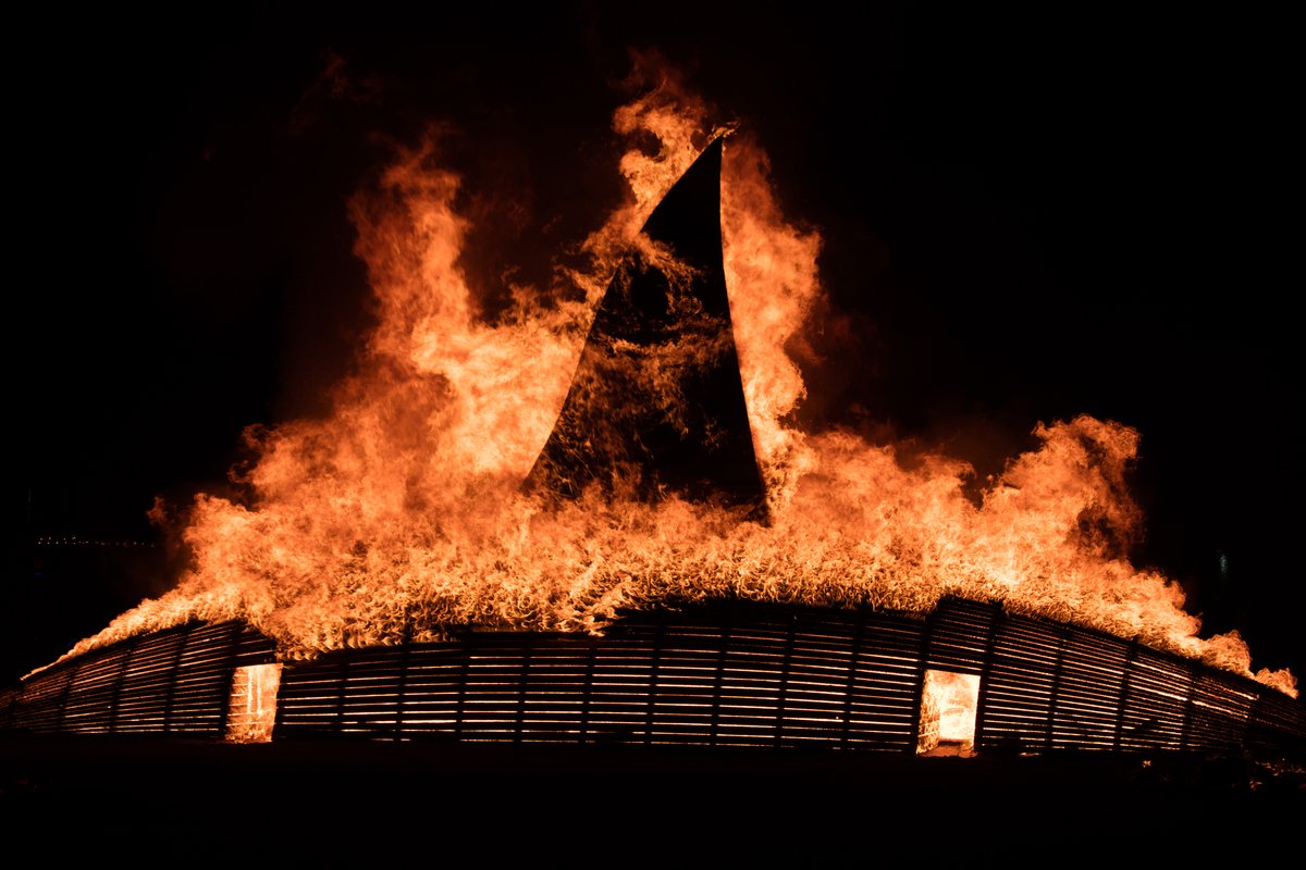 The Orca Project Burn. Piece by Erik More.