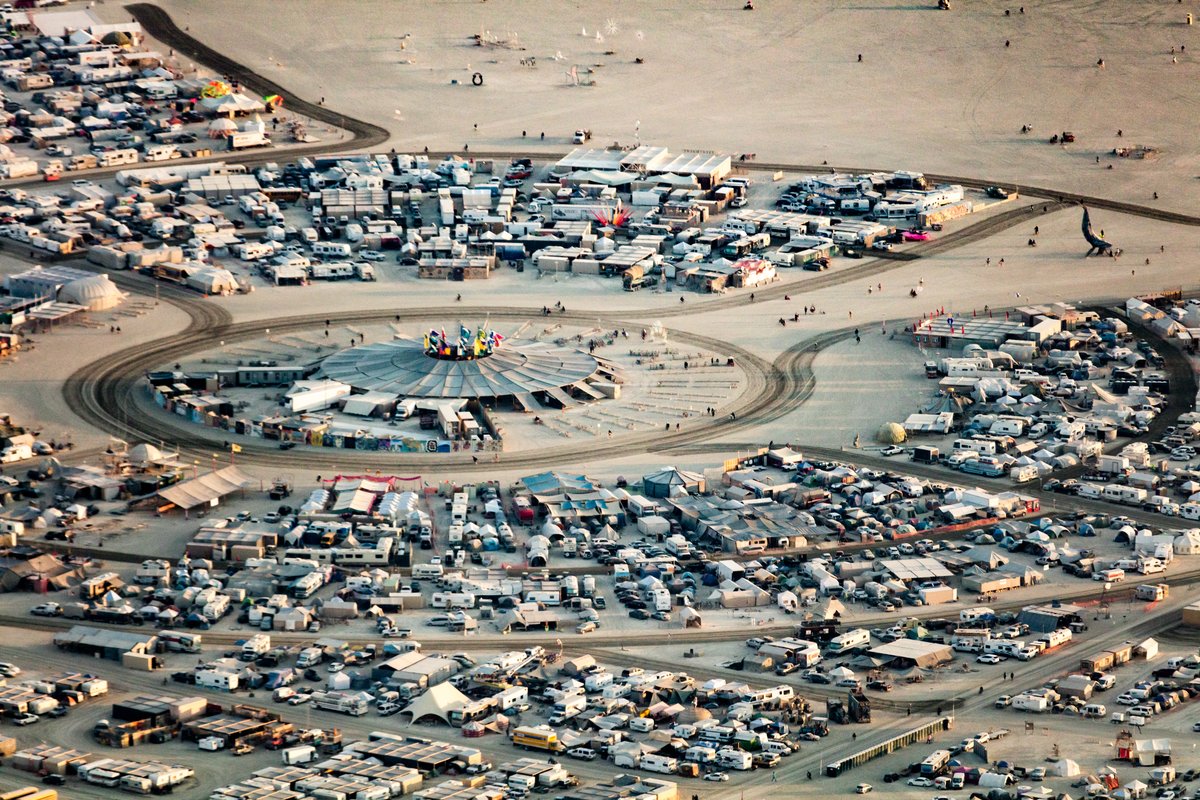 Center Camp Aerial Photo