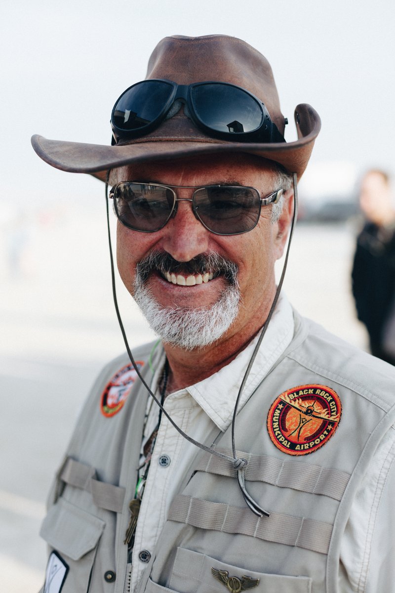 This is my friend Bryan. He's a great guy. He spends most of his burns working his tail off to make magic experiences for other burners. A real Burner through and through.