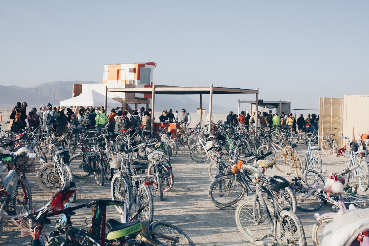 Bikes At The Airport