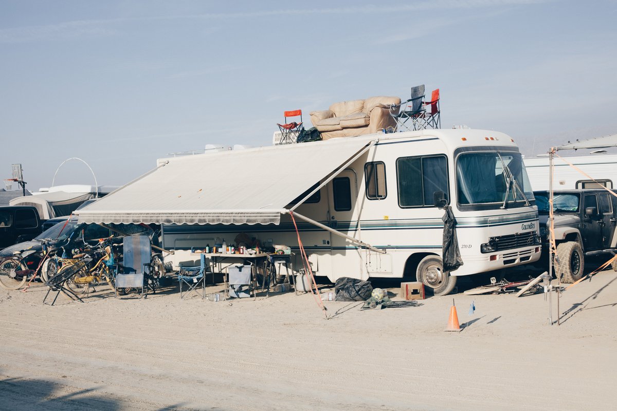 RV Roof Couch!