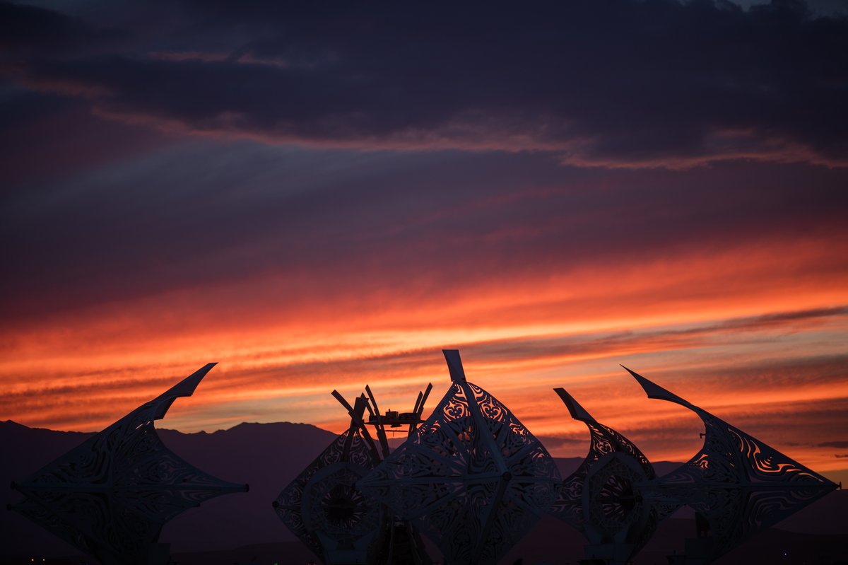 Helios by Kate Raudenbush at Sunset