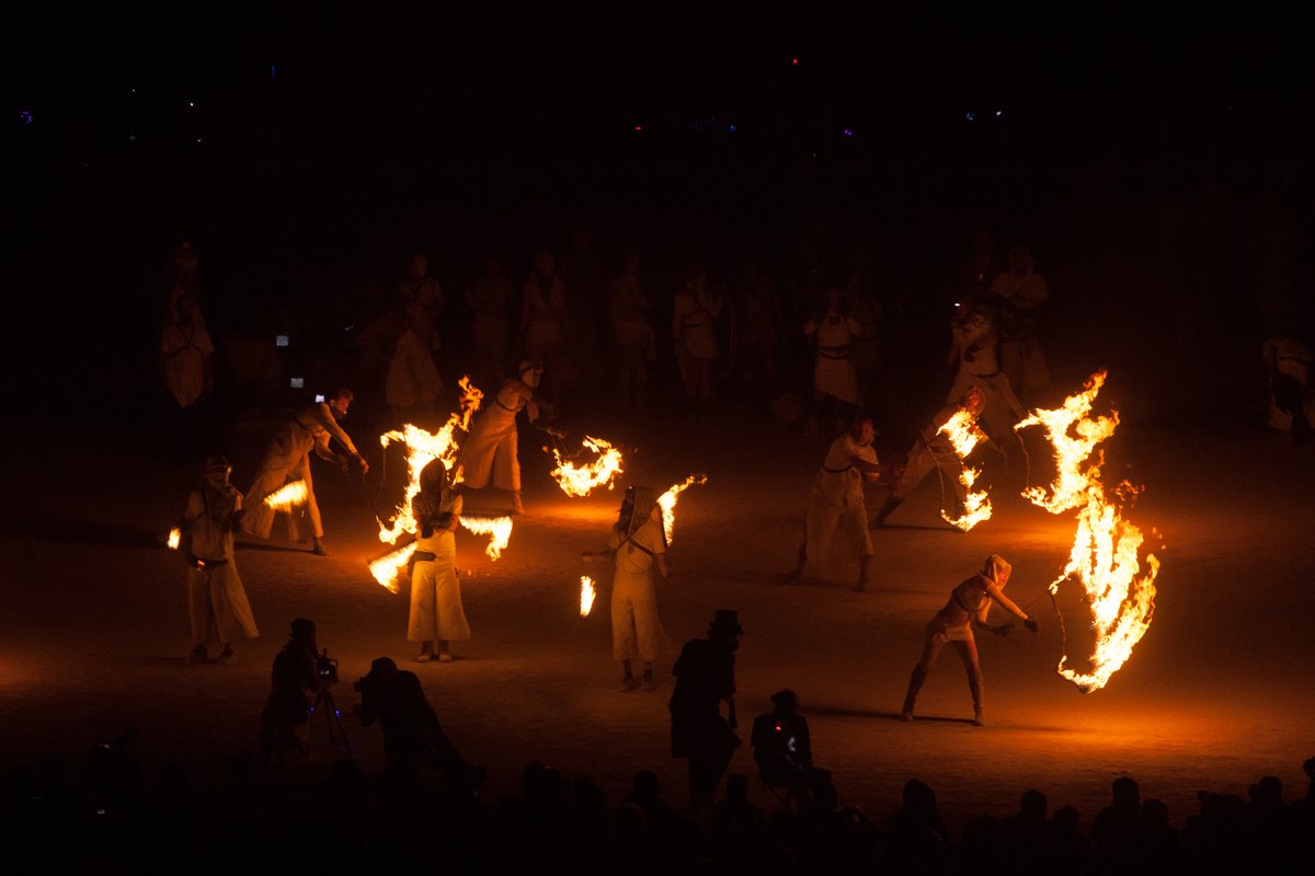 Burning Man 2016 Man Burn Fire Conclave