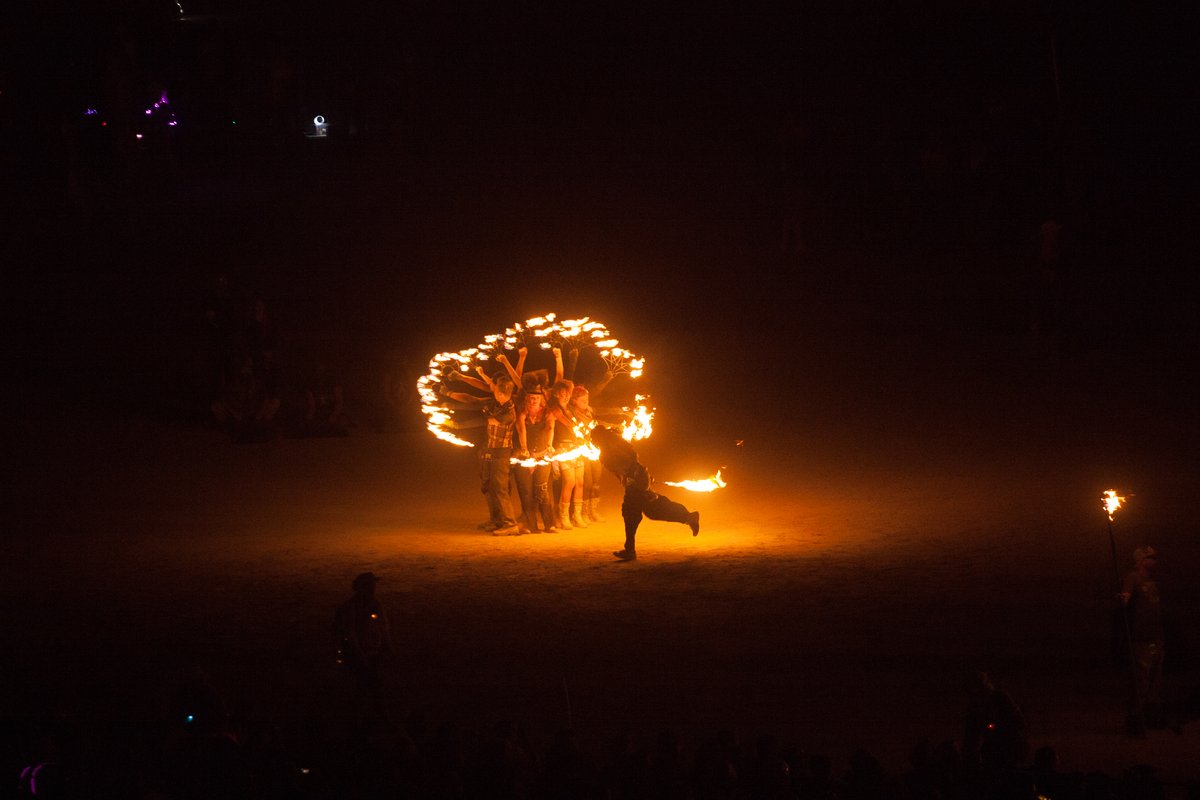 Burning Man 2016 Man Burn Fire Conclave