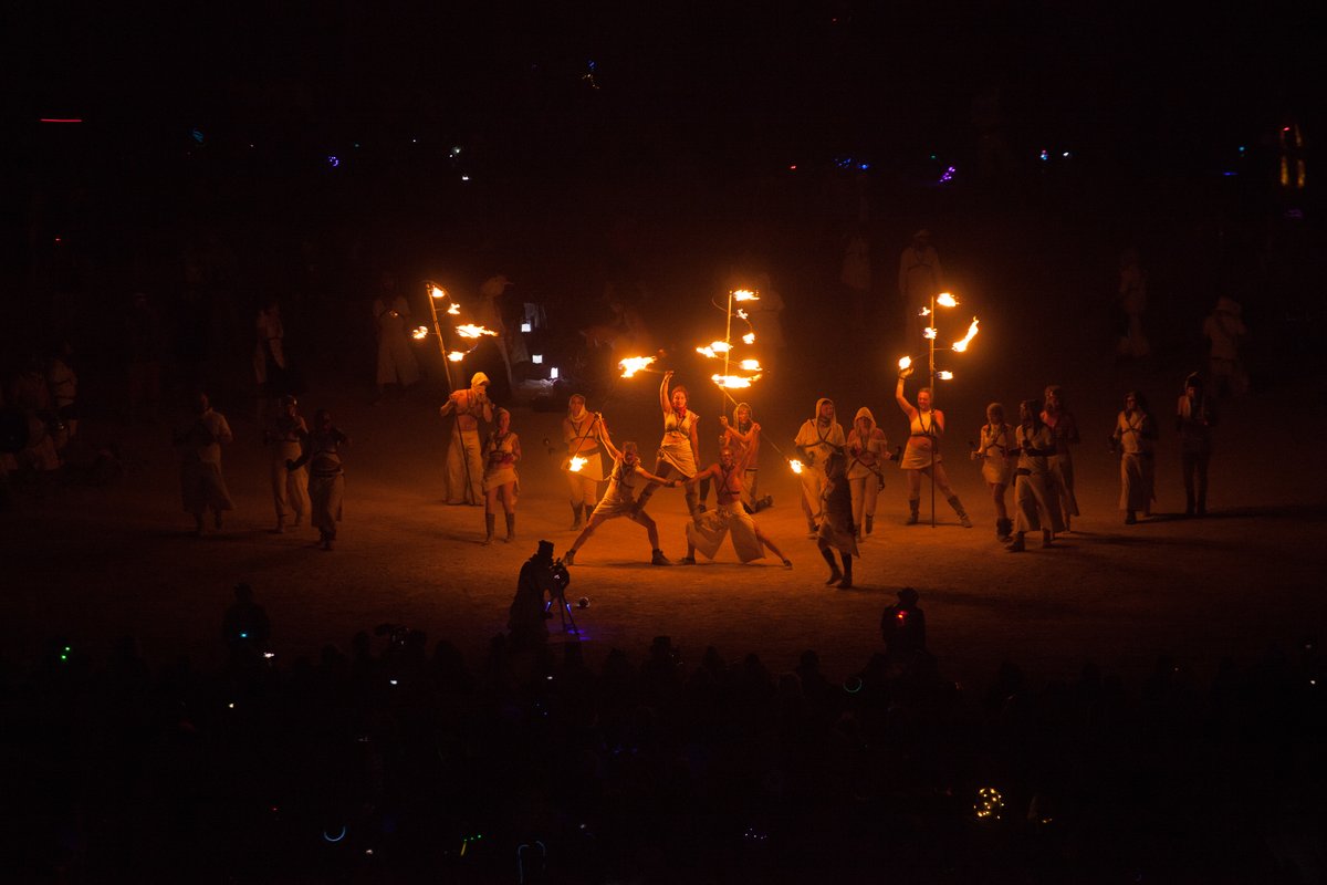 Burning Man 2016 Man Burn Fire Conclave