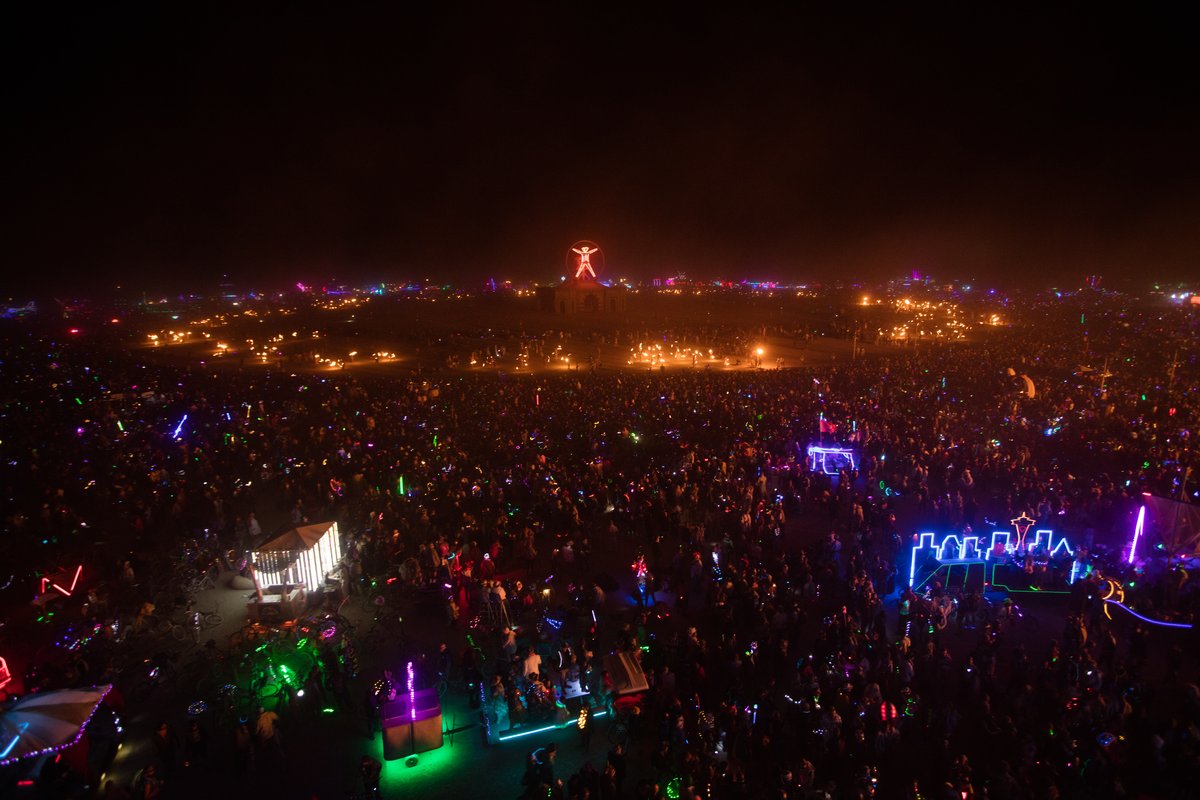 Burning Man 2016 Man Burn
