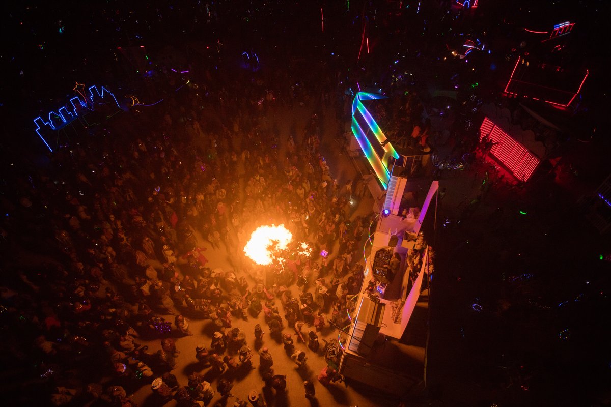 Burning Man 2016 Man Burn