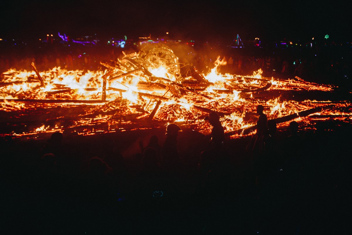 Man Burn Embers