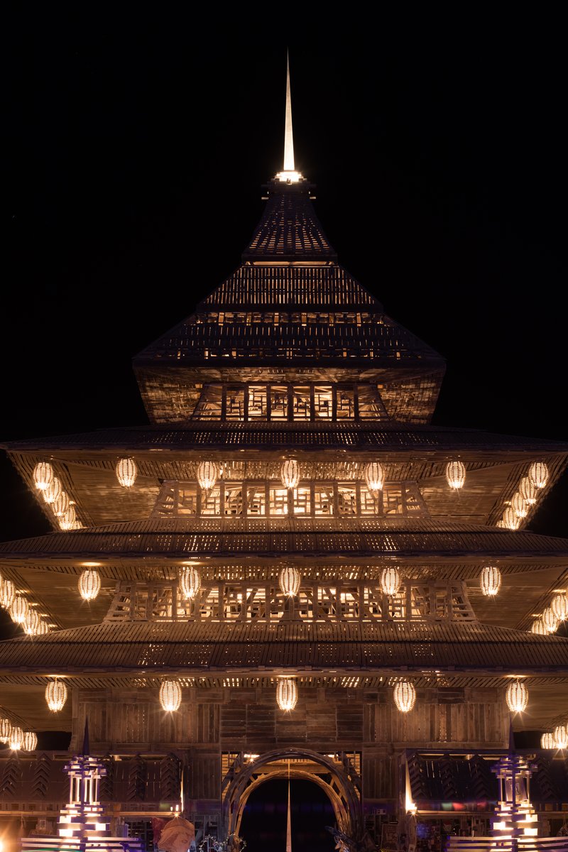 The Temple At Night