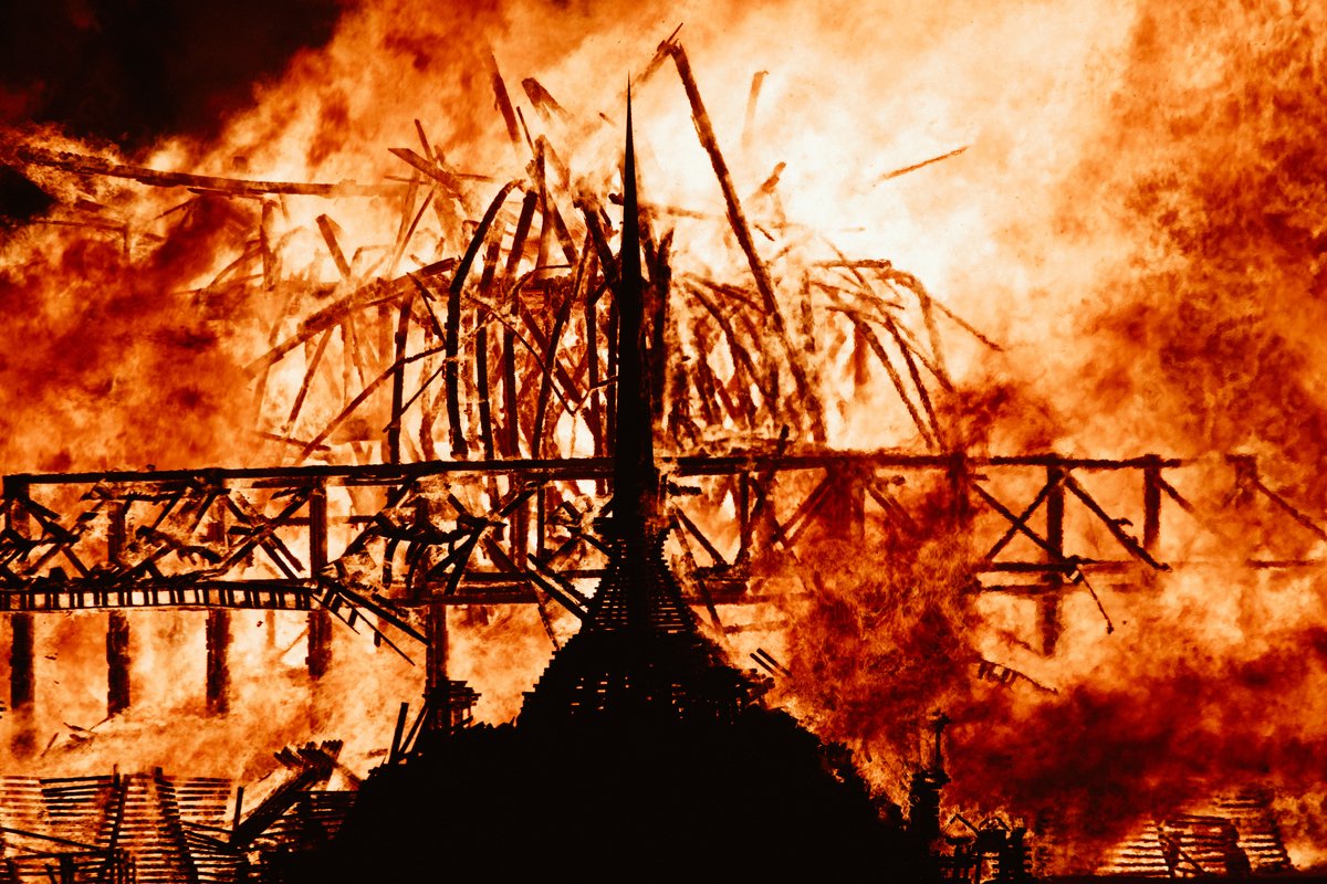 Burning Man 2016 Temple Burn