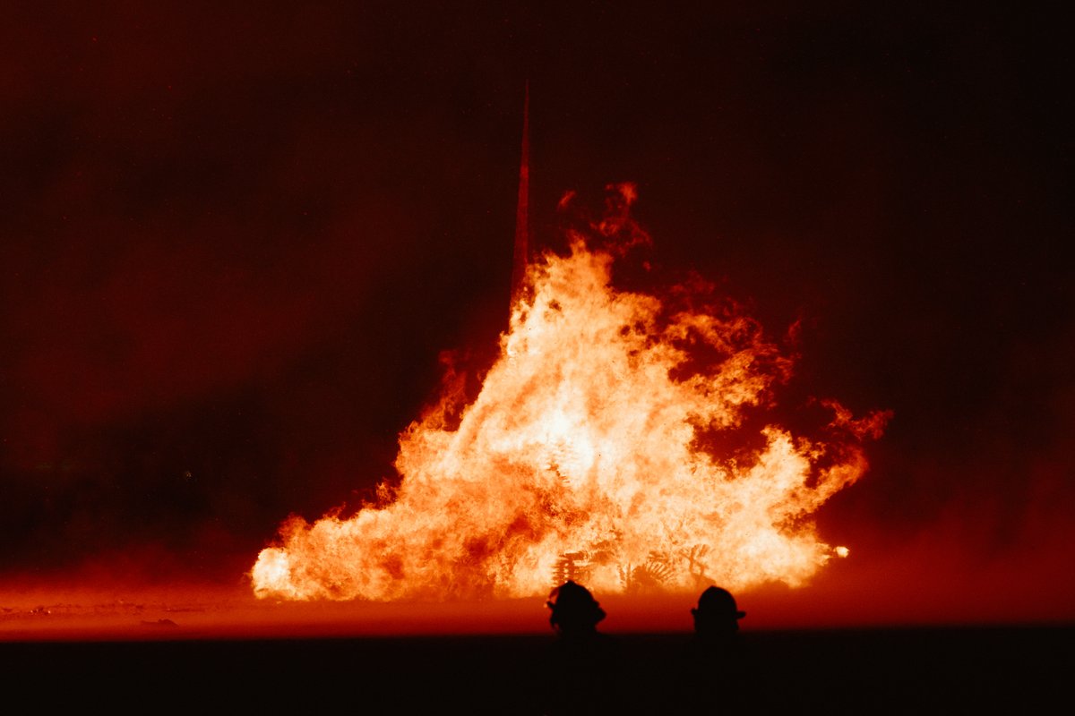 Burning Man 2016 Temple Burn