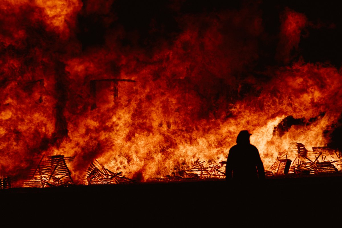 Burning Man 2016 Temple Burn