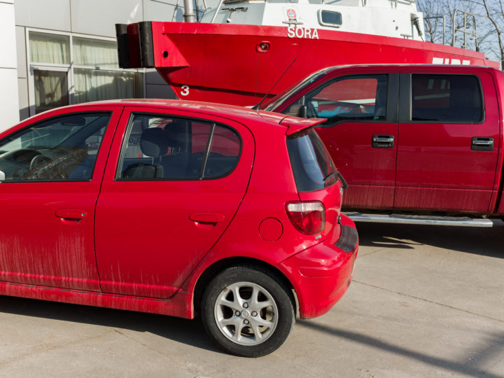 Red Vehicles