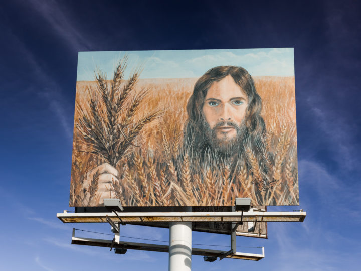 Wheat Jesus Billboard