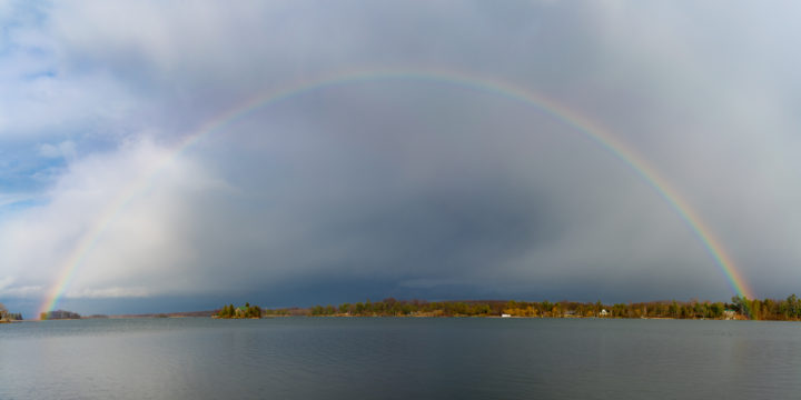 River And Rainbow