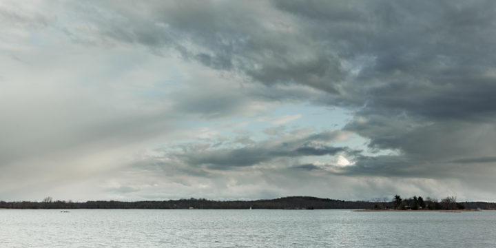 Cloudy Skies Over Grassy Point