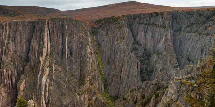 Fall Colour Black Canyon Of The Gunnison