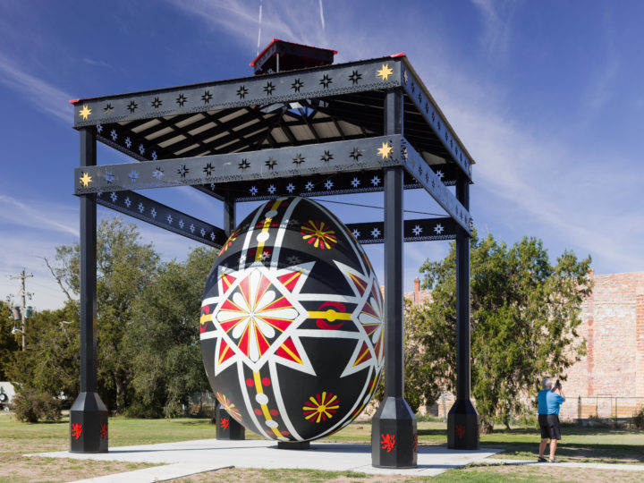 World’s Largest Hand-Painted Czech Egg