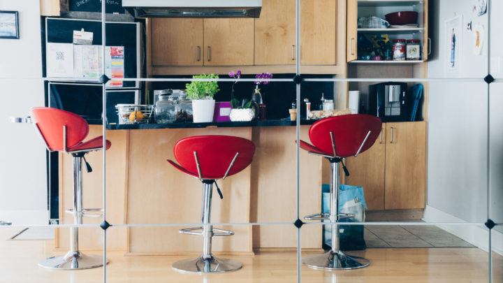 Three Red Chairs
