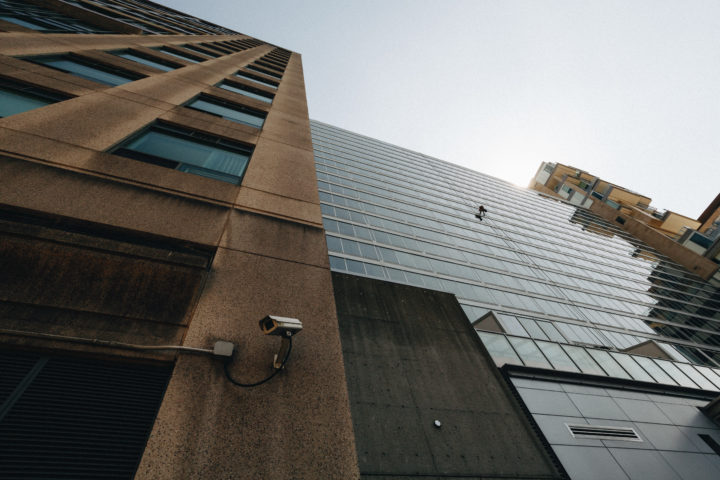 Security Camera And Window Washer