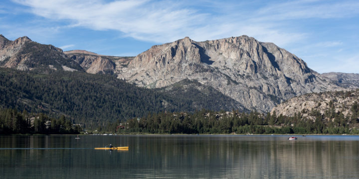 Kayaker On June Lake
