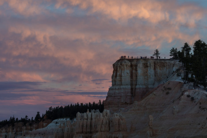 Upper Inspiration Point At Dusk