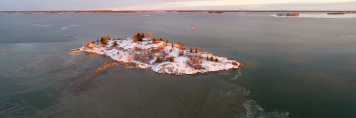 Chimney Island Sunset