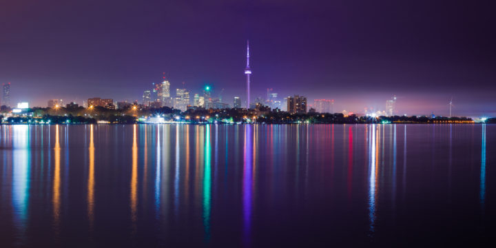Toronto Skyline At Night 2