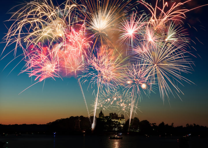 July 4th 2017 Fireworks At Boldt Castle