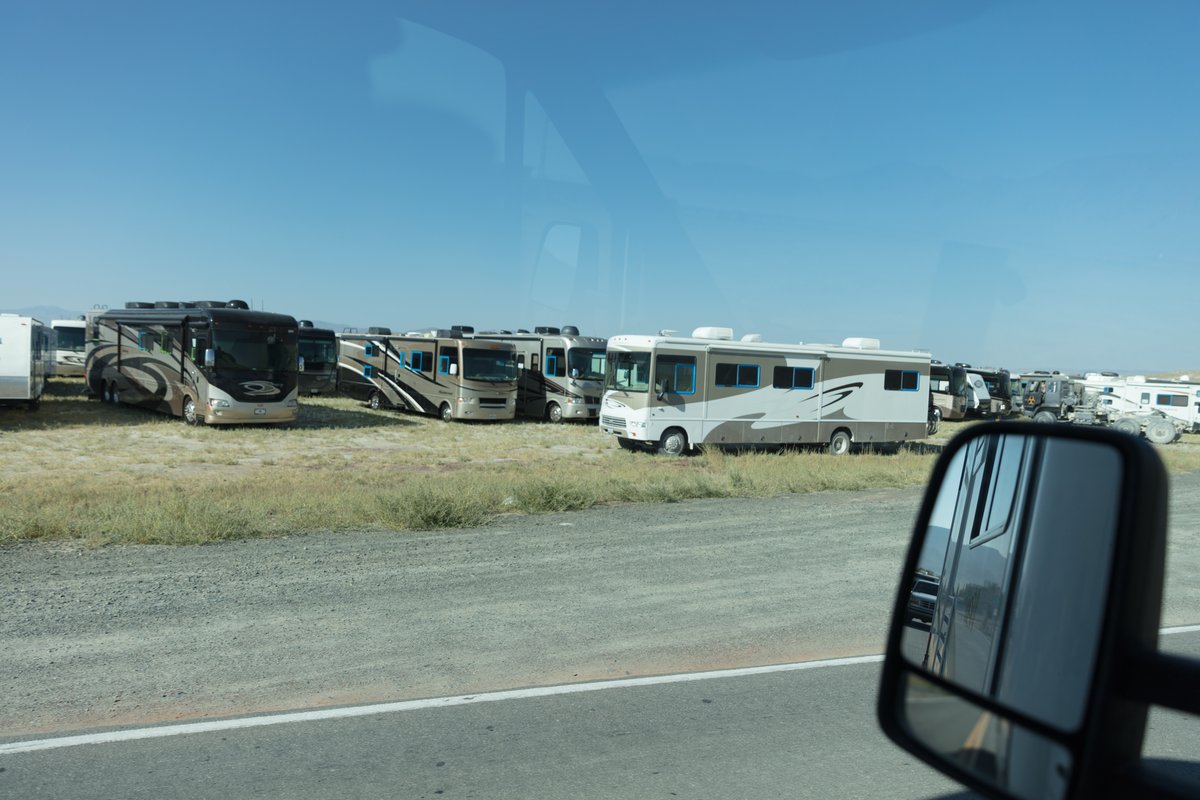 Turnkey Camp RV Staging Area *eyeroll*