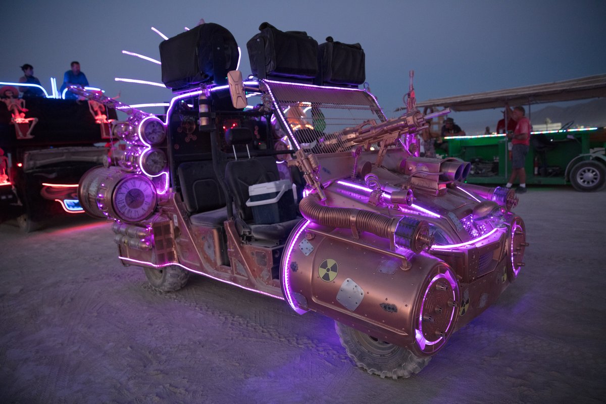 Photo 24 is my steampunk, junkyard, hardware store, time machine car; Time Bandit! (Thanks Alex for the caption update)