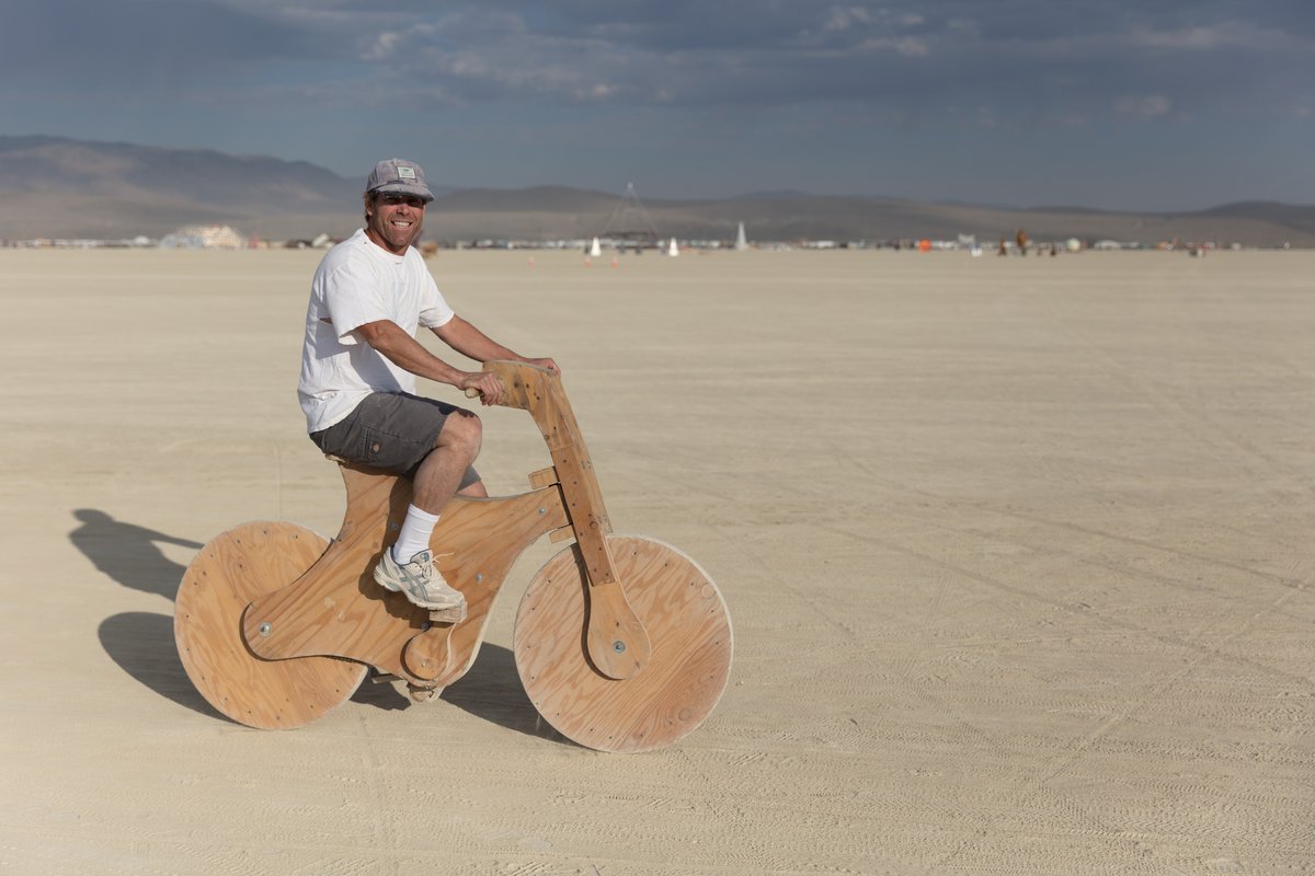 Wooden Bike (Made By This Guy)