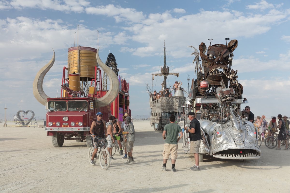 Heathen Fire Department And Rabid Transit by Duane Flatmo (Thank Alex for the caption update via comment below)