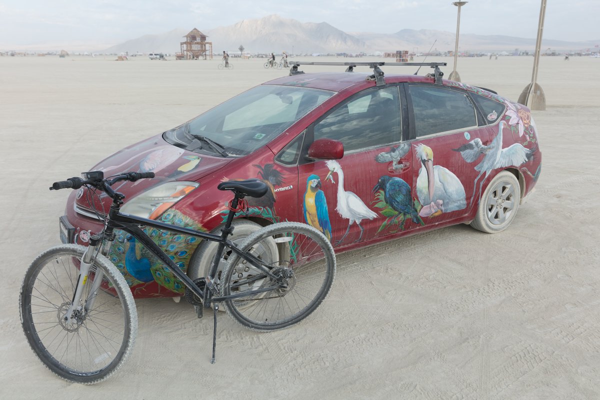 Prius With Incredible Paint Job