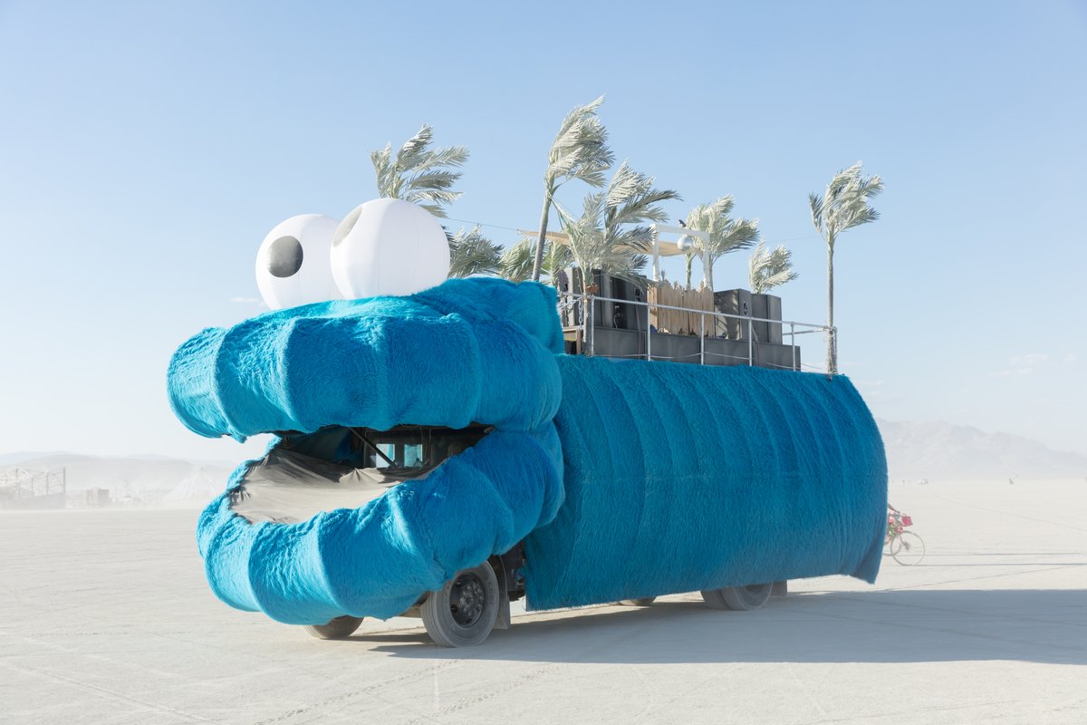 Cookie Monster Mutant Vehicle (thanks ryan!)