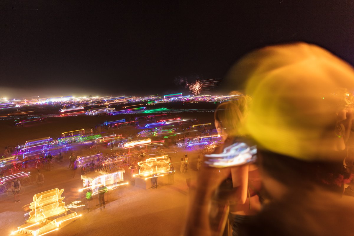 Opening Fireworks On The Esplanade ( This was a mistake but I kinda like it )