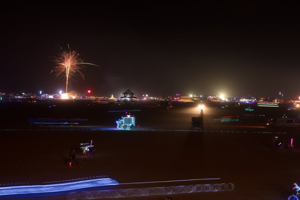 Opening Fireworks On The Esplanade