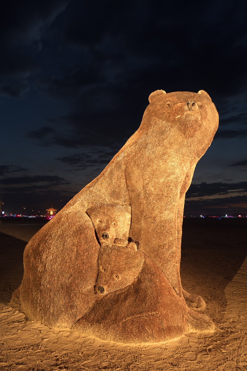 Ursa Mater (Mother Bear) by: Mr and Mrs Ferguson Art. We are Lisa and Robert Ferguson along with friends. from: Alameda, CA