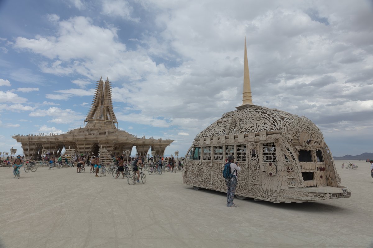 The Temple And David Best's Mutant Vehicle