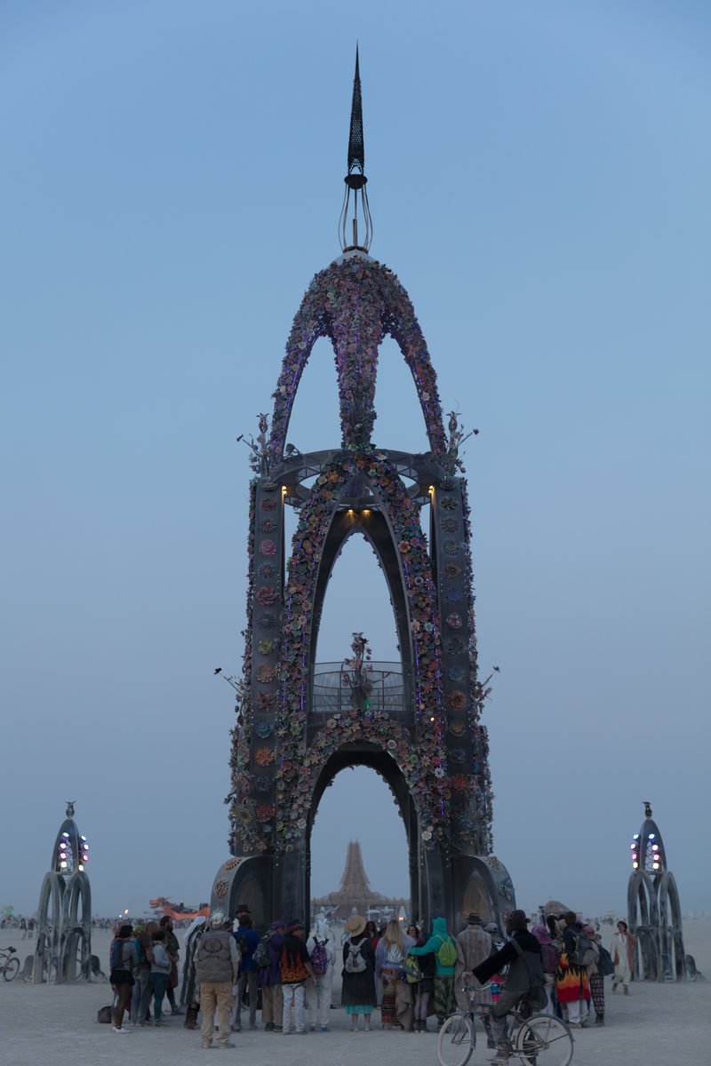 The Flower Tower by: Kevin Clark, Reared In Steel from: Petaluma, CA