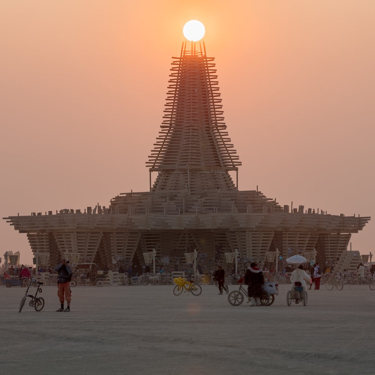 The Temple At Sunrise
