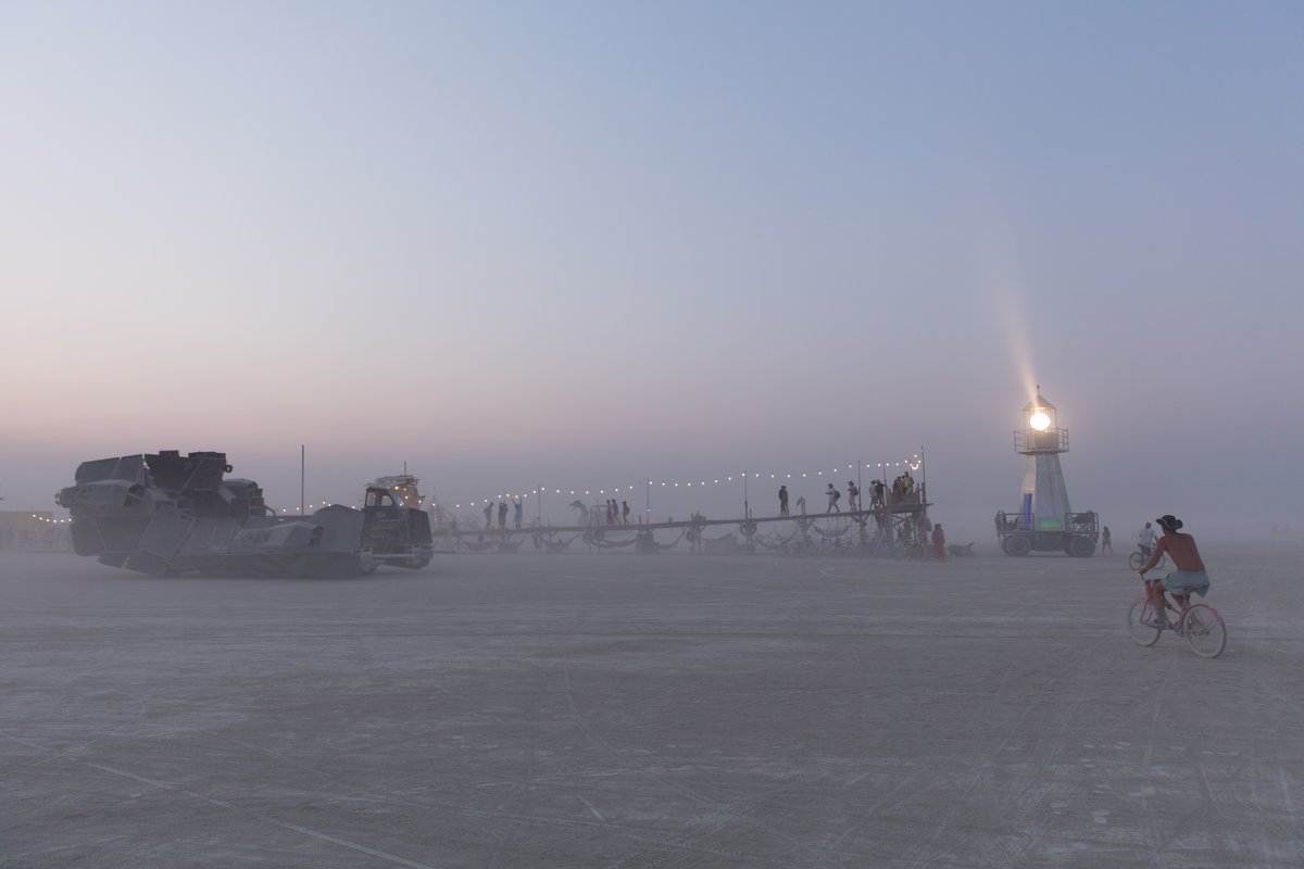 Icarus, The Lighthouse, And The Pier (Pier by: Matthew Schultz from: Sparks, NV)