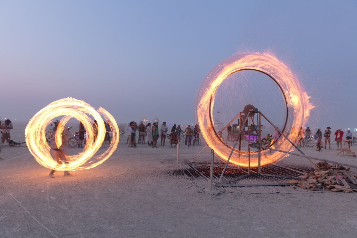 Fire Spinner by: Anton Viditz-Ward from: Telluride, CO