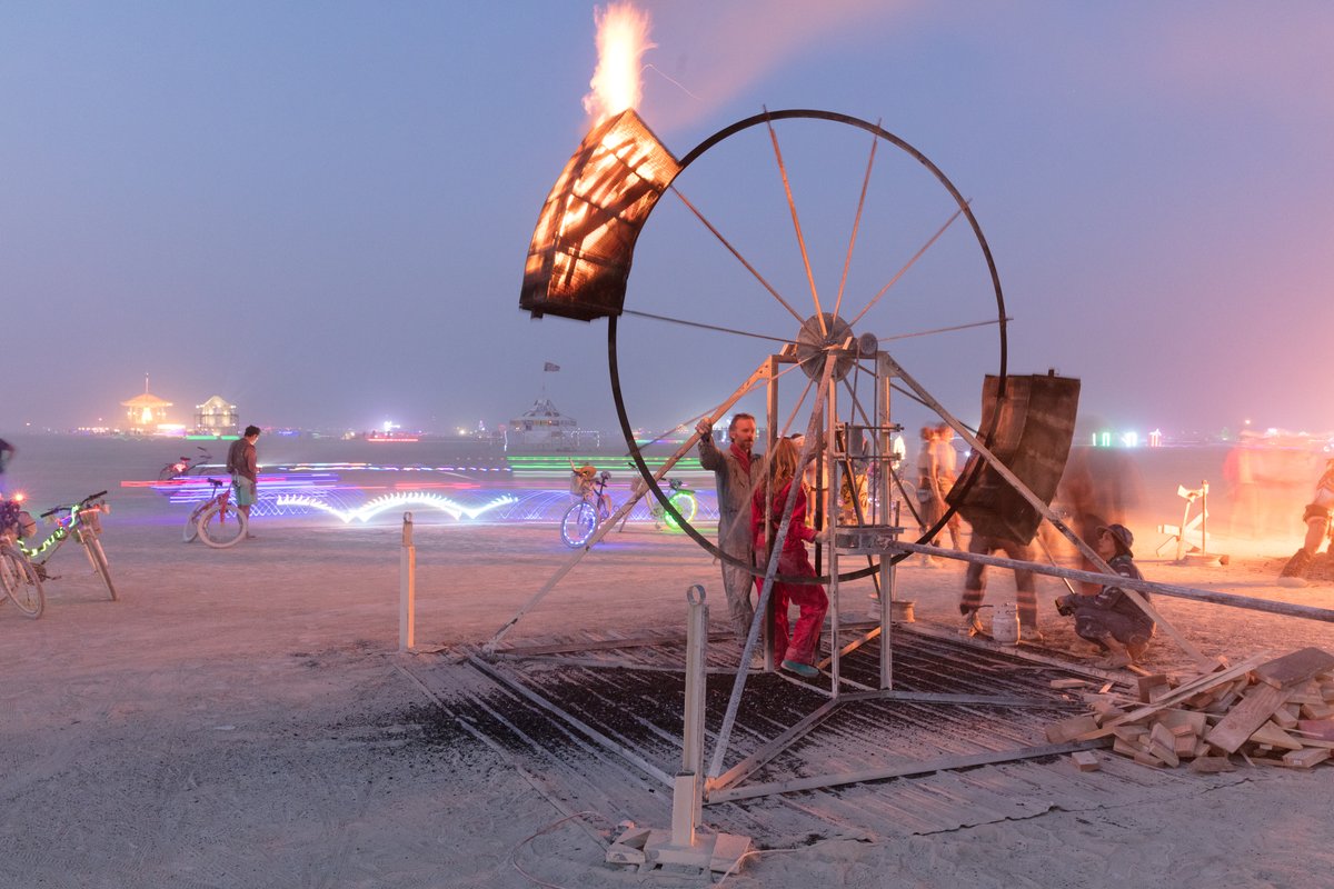 Fire Spinner by: Anton Viditz-Ward from: Telluride, CO