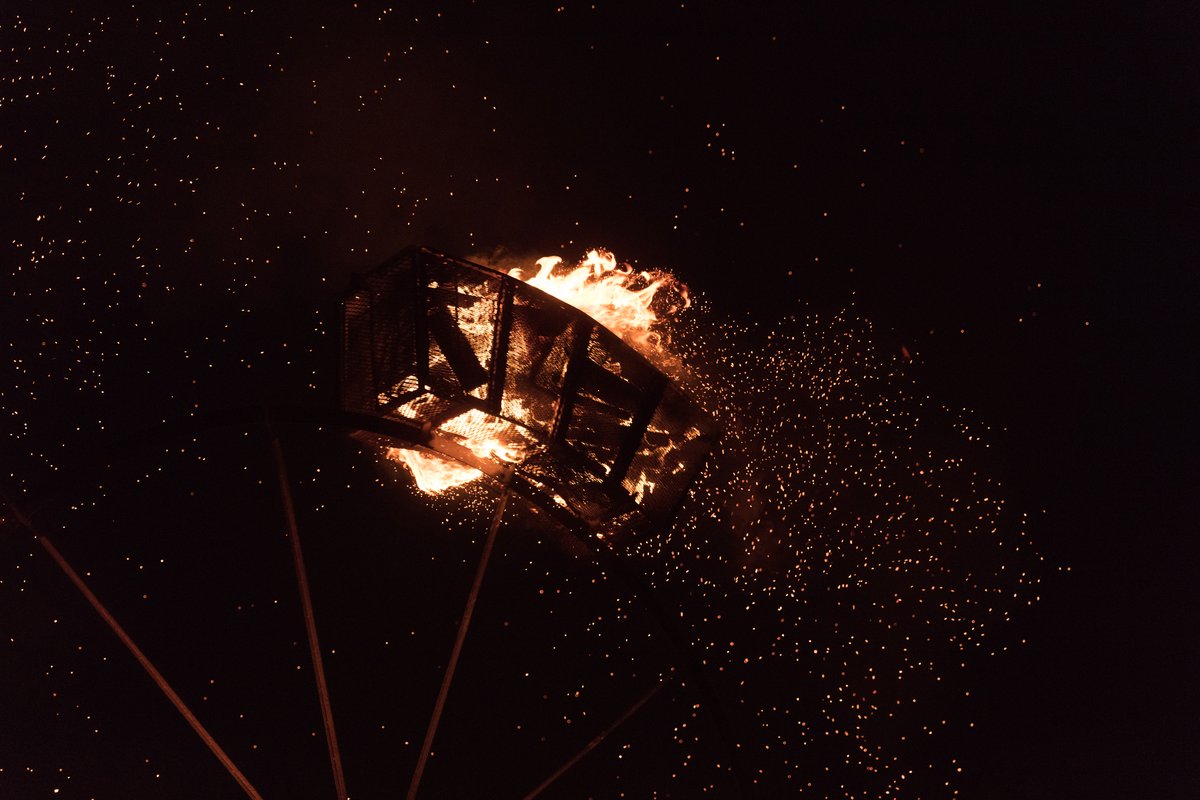 Fire Spinner by: Anton Viditz-Ward from: Telluride, CO