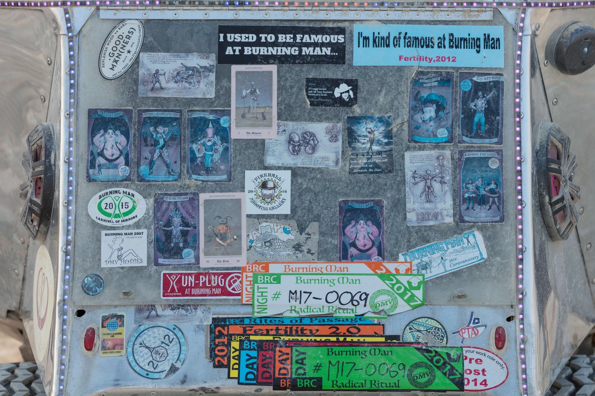 Stickers On A Mutant Vehicle
