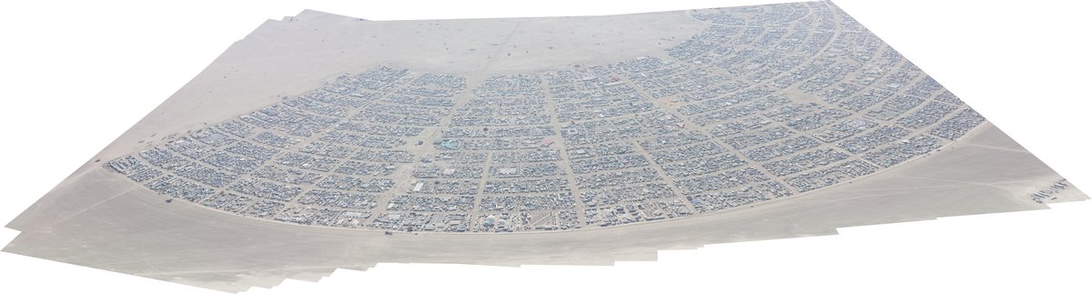 Aerial Photo Burning Man 2017