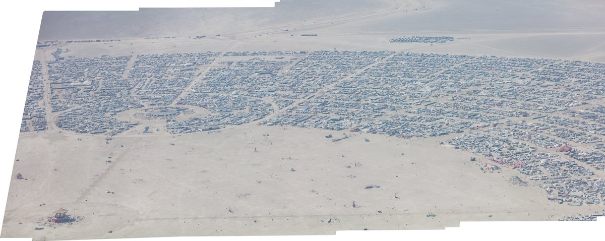 Aerial Photo Burning Man 2017