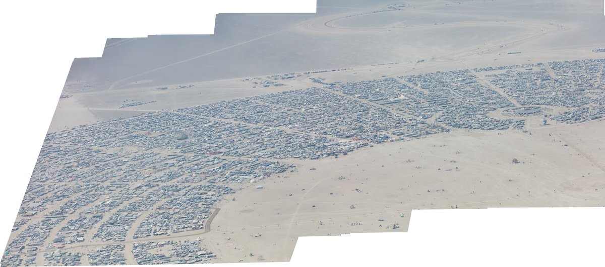 Aerial Photo Burning Man 2017